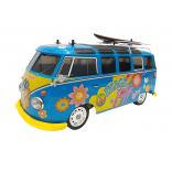 AUTOMODELO TAMIYA M-05 VOLKSWAGEN KOMBI TYPE 2 (T1) FLOWER POWER 1/10 JÁ MONTADO COMPLETO TAM 47453 C